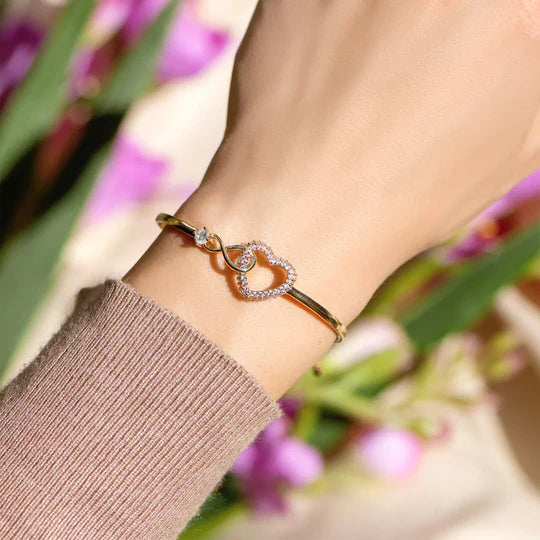 2 Anillos "Corazón" + Pulsera "Love" + TARJETA de REGALO