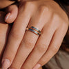 Anillo `Siempre juntas´ (2X1) - Tamaño ajustable