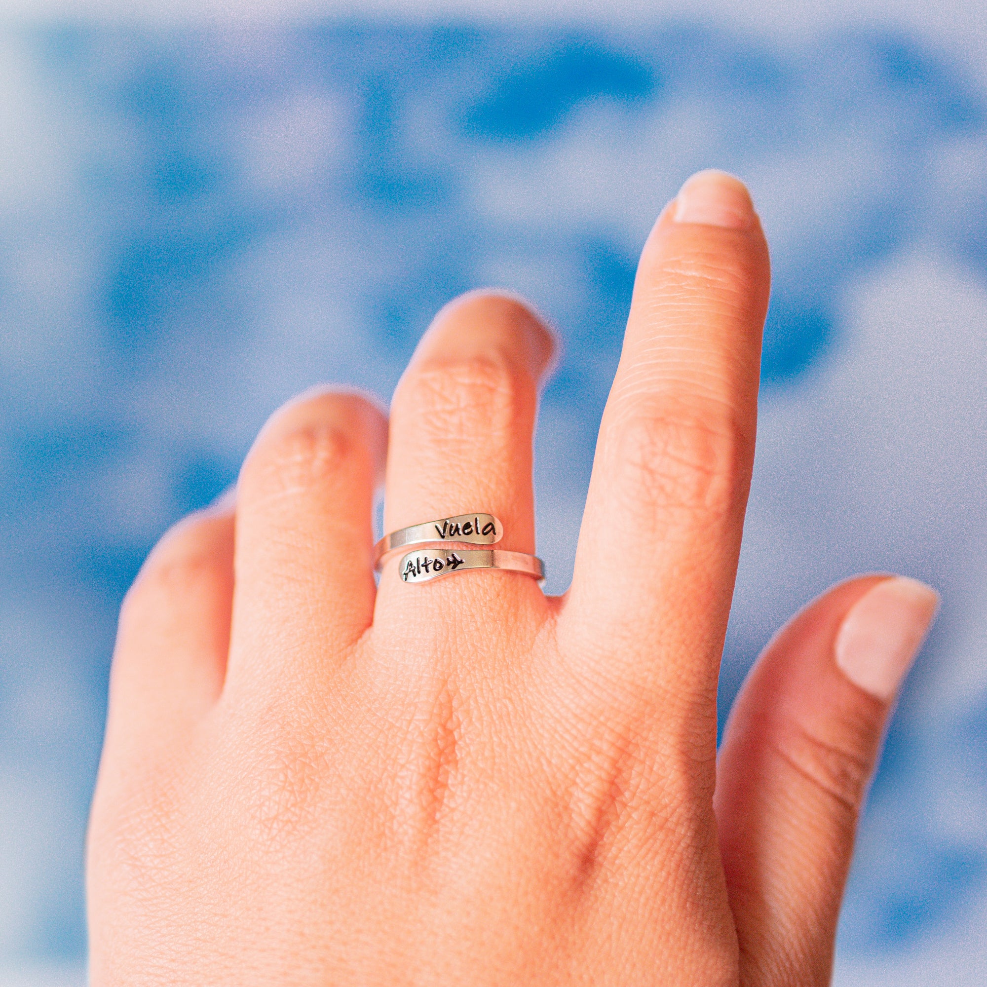 Anillo "VUELA ALTO" (2X1) + Tarjeta de REGALO