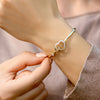 2 Anillos Siempre Juntos + Pulsera Love + Tarjeta de Regalo