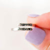 2 Anillos Siempre Juntas + Collar Abrazo Amoroso + Tarjetas de regalo