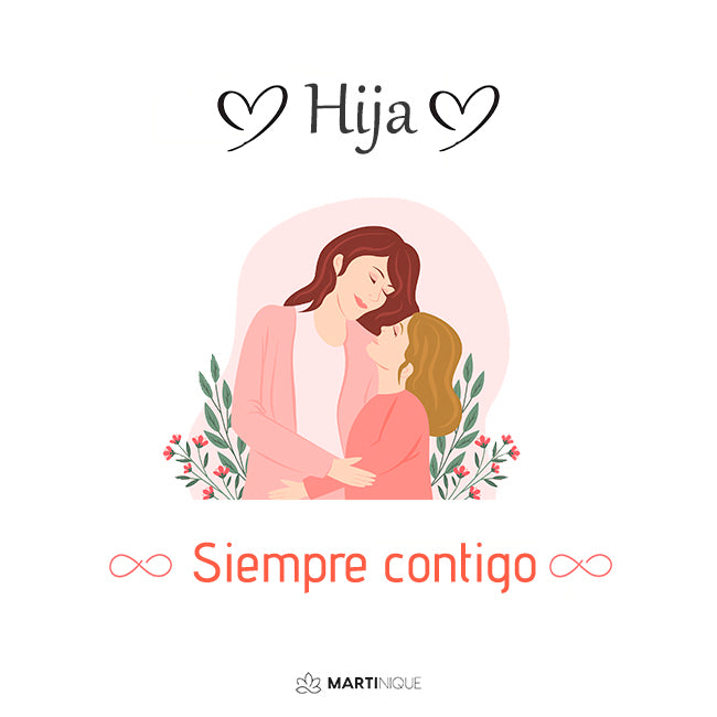 Anillo `Hija ❤ Siempre ∞´  + HOY OTRO GRATIS (2X1)