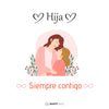 Anillo `Hija ❤ Siempre ∞´  + HOY OTRO GRATIS (2X1)